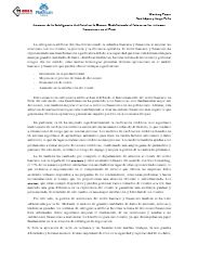 Avances de la Inteligencia Artificial en la Banca: Redefiniendo el futuro en los sistemas financieros en el Perú