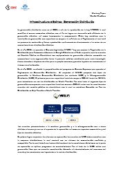 Infraestructura eléctrica: generación distribuida