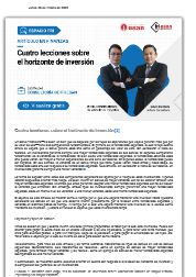 Cuatro lecciones sobre el horizonte de inversión